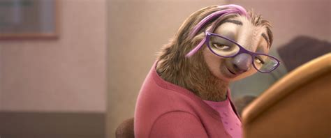 lady sloth from zootopia